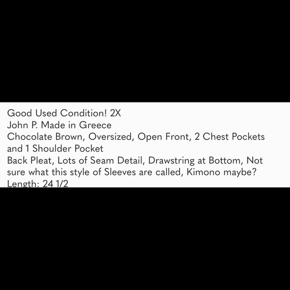 John P. Mock Neck Jacket 2X Plus Size - Picture 11 of 11